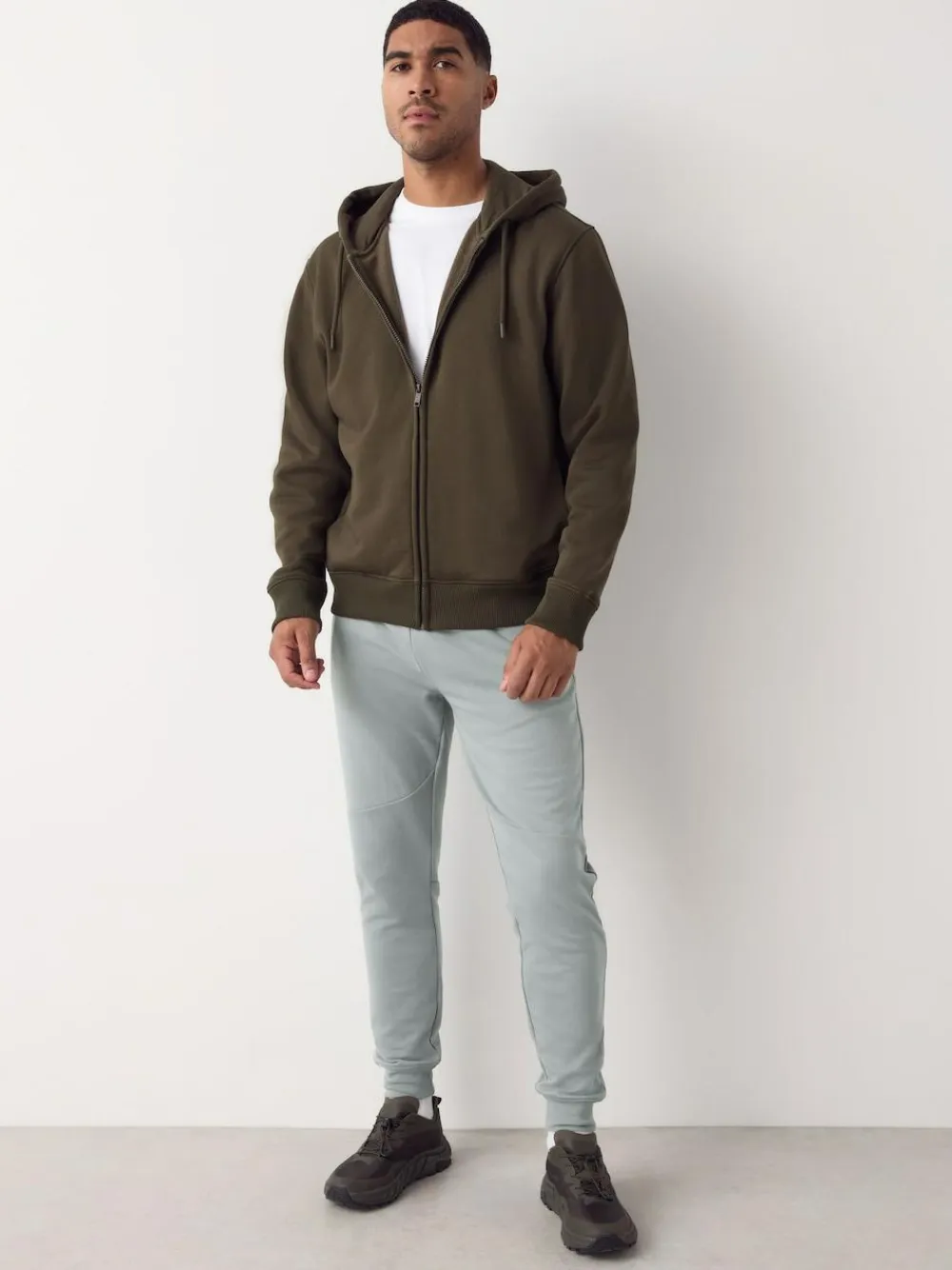 Next Interlock Soft Touch Cuffed Joggers^ Joggers|Joggers