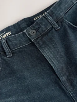 Next Regular Tapered Fit Authentic Stretch Denim Jeans Ink