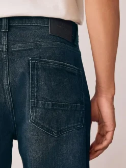 Next Regular Tapered Fit Authentic Stretch Denim Jeans Ink