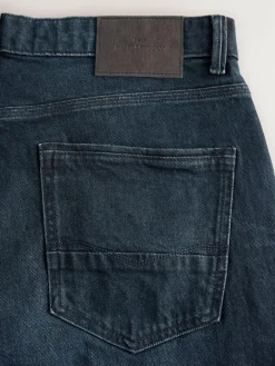 Next Regular Tapered Fit Authentic Stretch Denim Jeans Ink