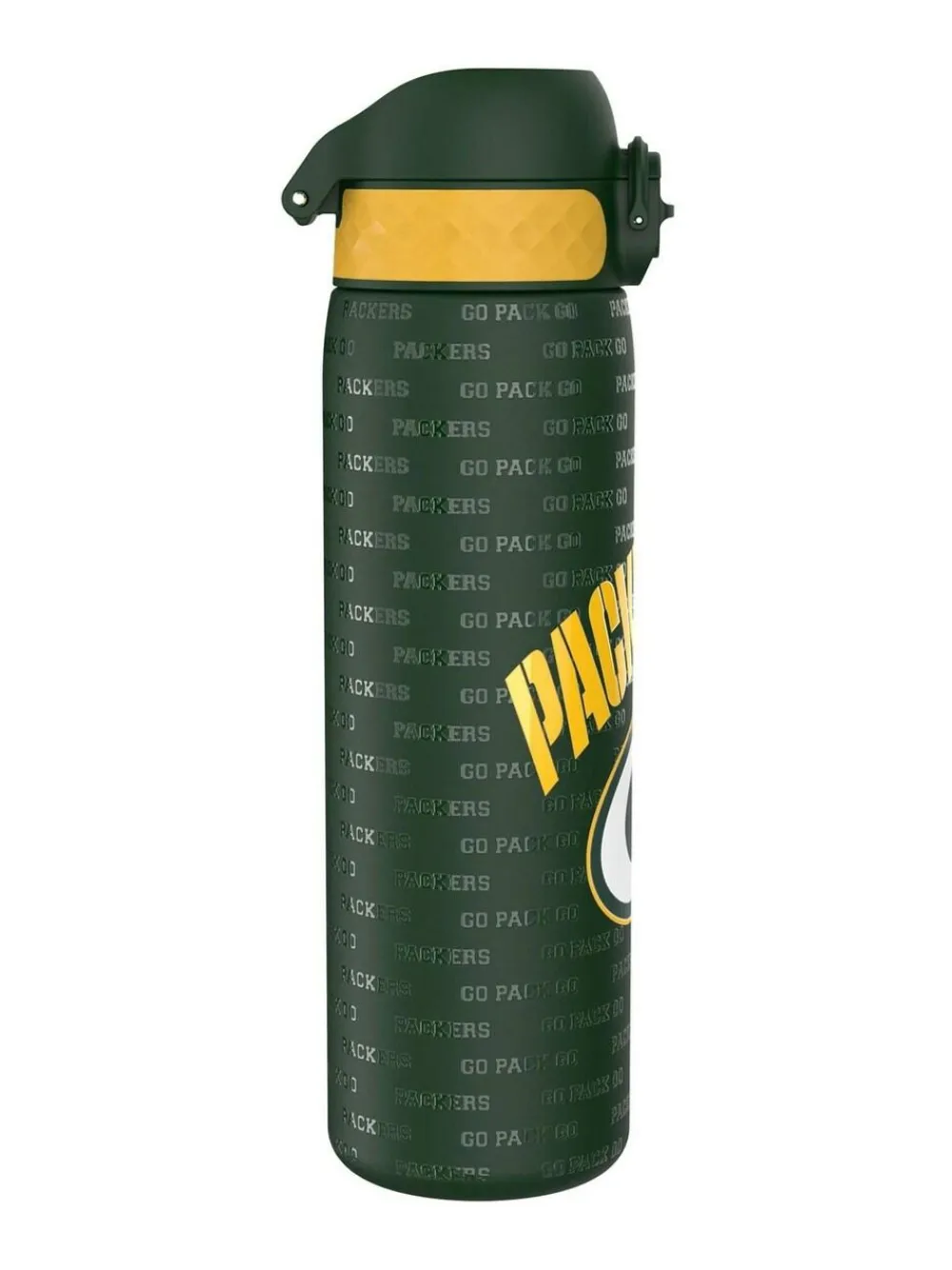 Ion8 Green NFL Packers Steel Water Bottle 600ml^ Branded Kitchenware