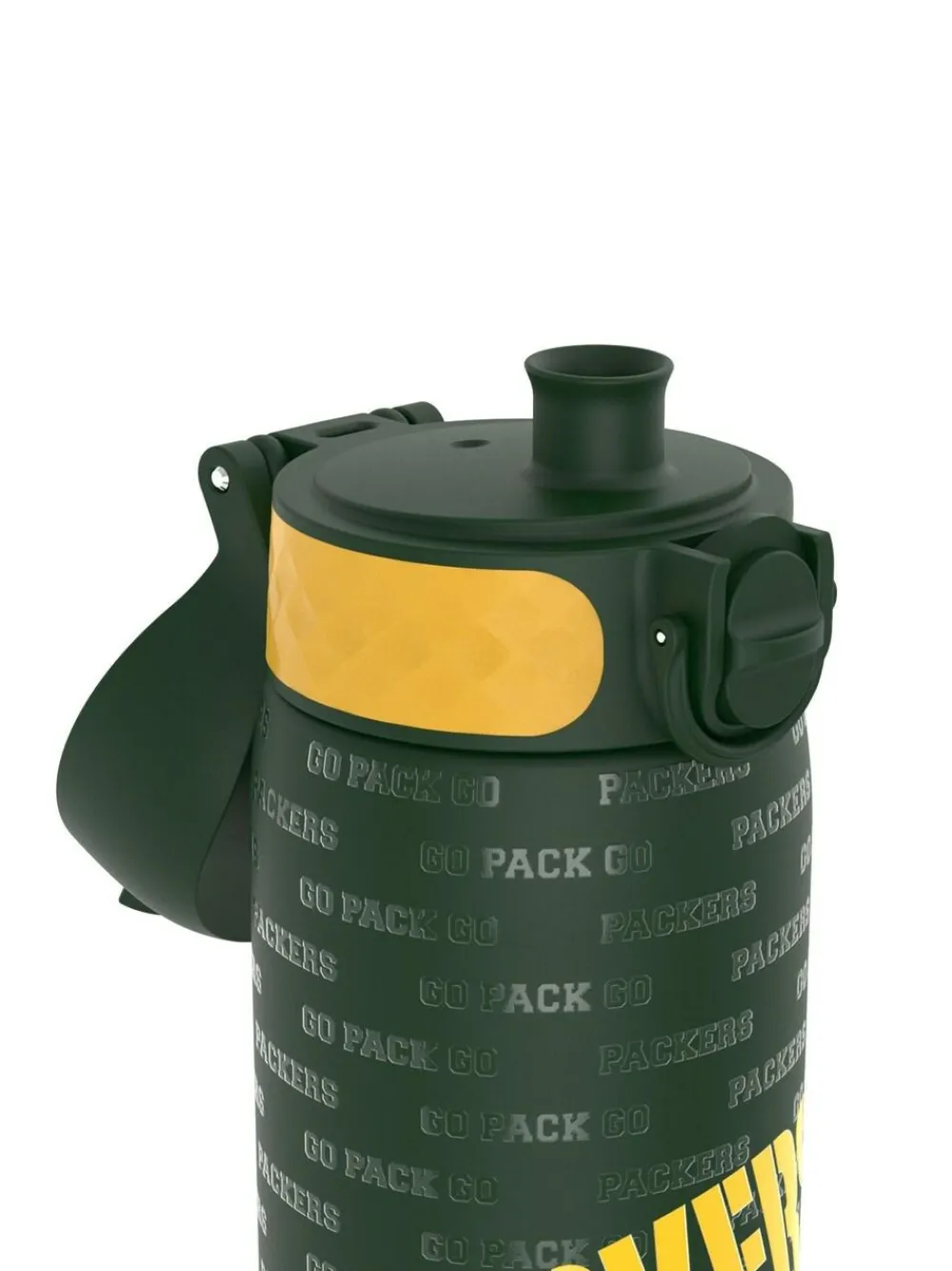Ion8 Green NFL Packers Steel Water Bottle 600ml^ Branded Kitchenware