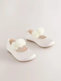 Next Wide Fit (G) Satin Flower Girl Occasion Mary Jane Shoes^ Shoes
