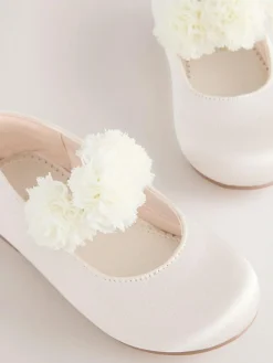 Next Wide Fit (G) Satin Flower Girl Occasion Mary Jane Shoes^ Shoes