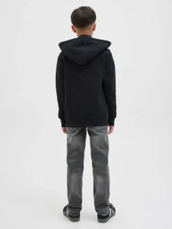 Clearance JACK & JONES JUNIOR Blue Glenn Slim Fit Jeans Black