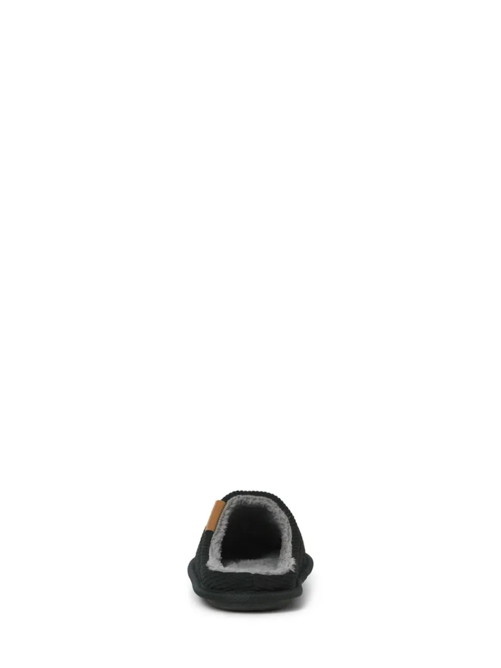 JACK & JONES JUNIOR Courdroy Mule Black Slippers^BOY Nightwear