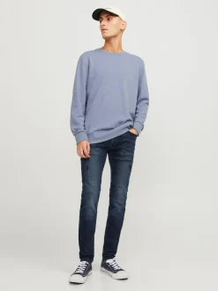 Discount JACK & JONES Liam Skinny Fit Jeans Sky Blue