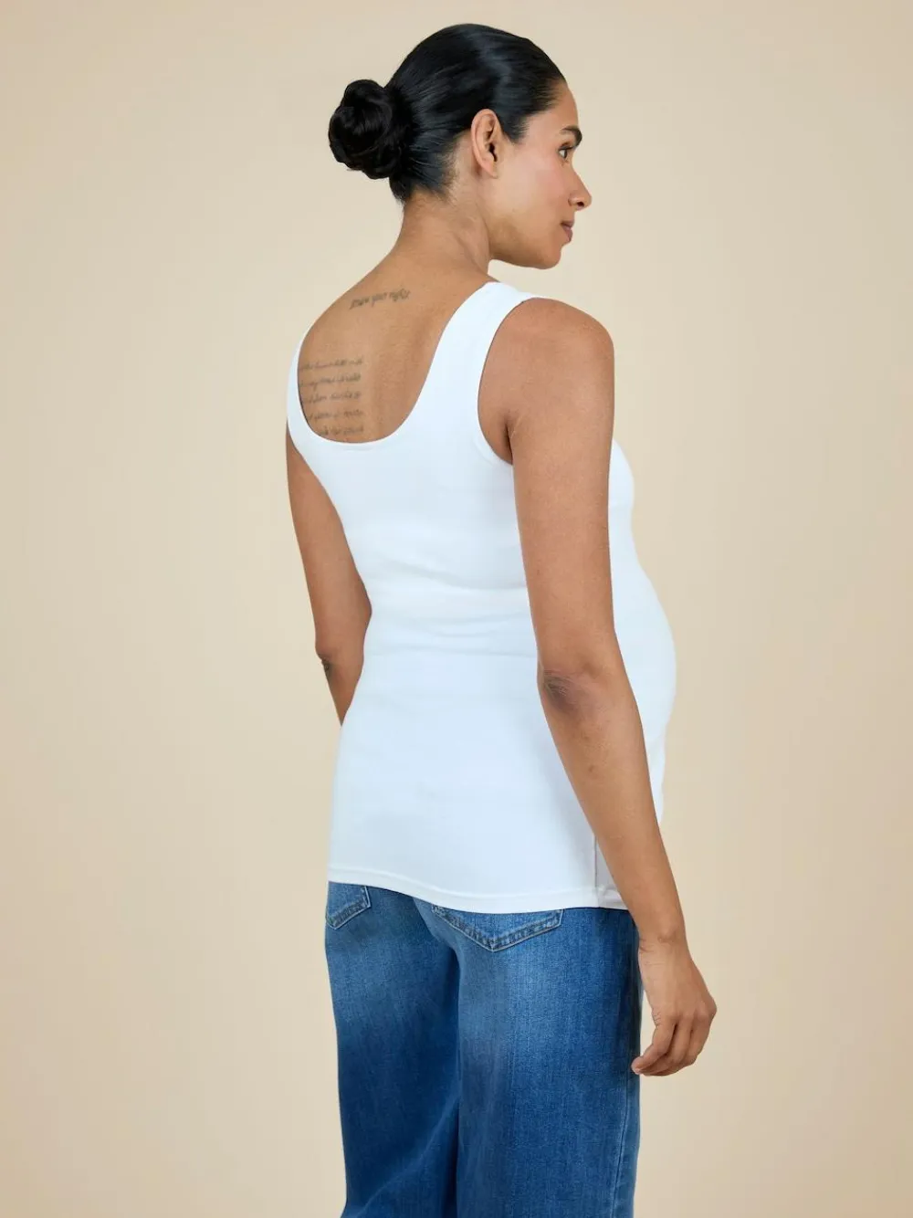 Jojo Maman Bébé Black 2-Pack Maternity Vests^Women Loungewear