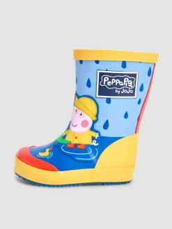 New Jojo Maman Bébé Blue George Pig Wellies