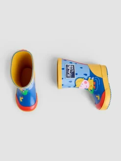 New Jojo Maman Bébé Blue George Pig Wellies