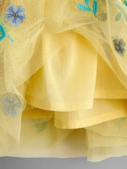Jojo Maman Bébé Ruffle Tulle Appliqué Party Dress^ Dresses|Occasionwear