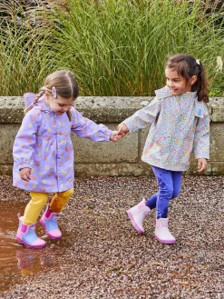Outlet Jojo Maman Bébé Lilac Purple Cosy Lined Colour Block Wellies