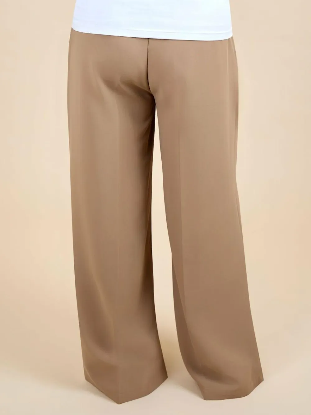 Sale Jojo Maman Bébé Natural Wide Leg Maternity Trousers