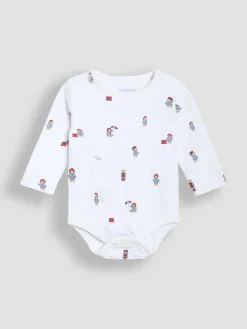 Jojo Maman Bébé Navy Appliqué Dungaree Set