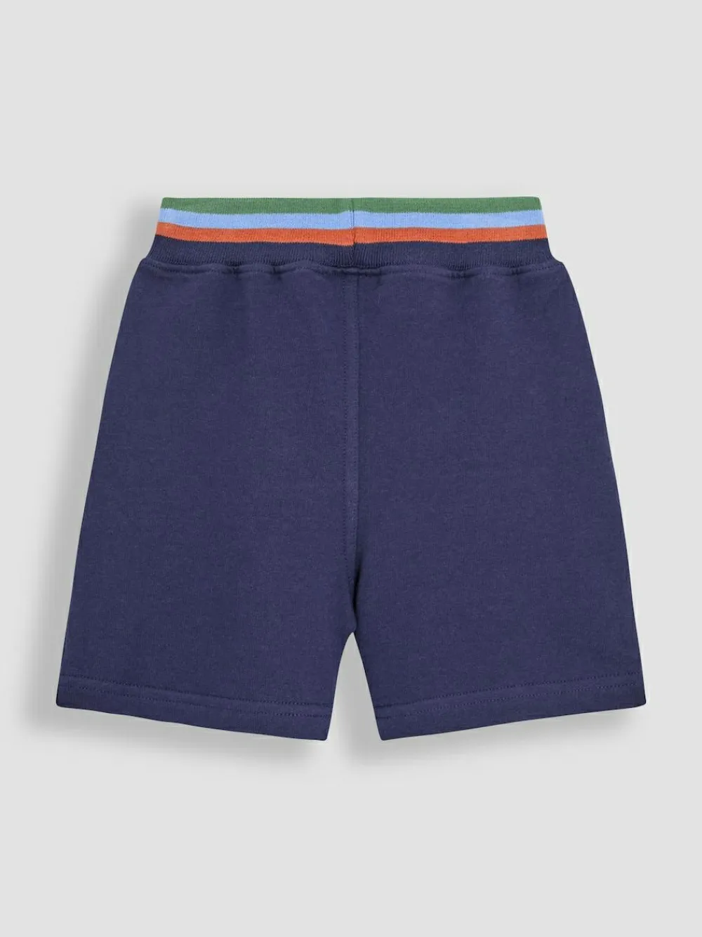 New Jojo Maman Bébé Navy Blue Appliqué Shorts
