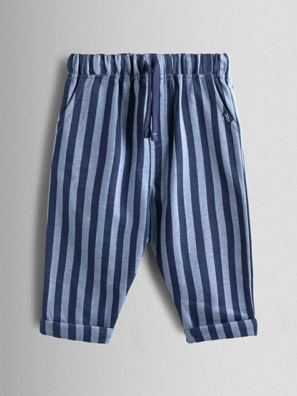 Jojo Maman Bébé 2-Pack Stripe & Plain Joggers^ Pants & Leggings|Jeans & Joggers