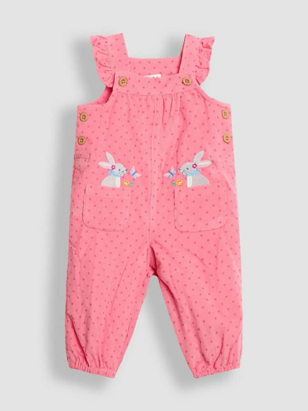 Jojo Maman Bébé Appliqué Cord Dungarees & Top Set^ Jumpsuits & Playsuits