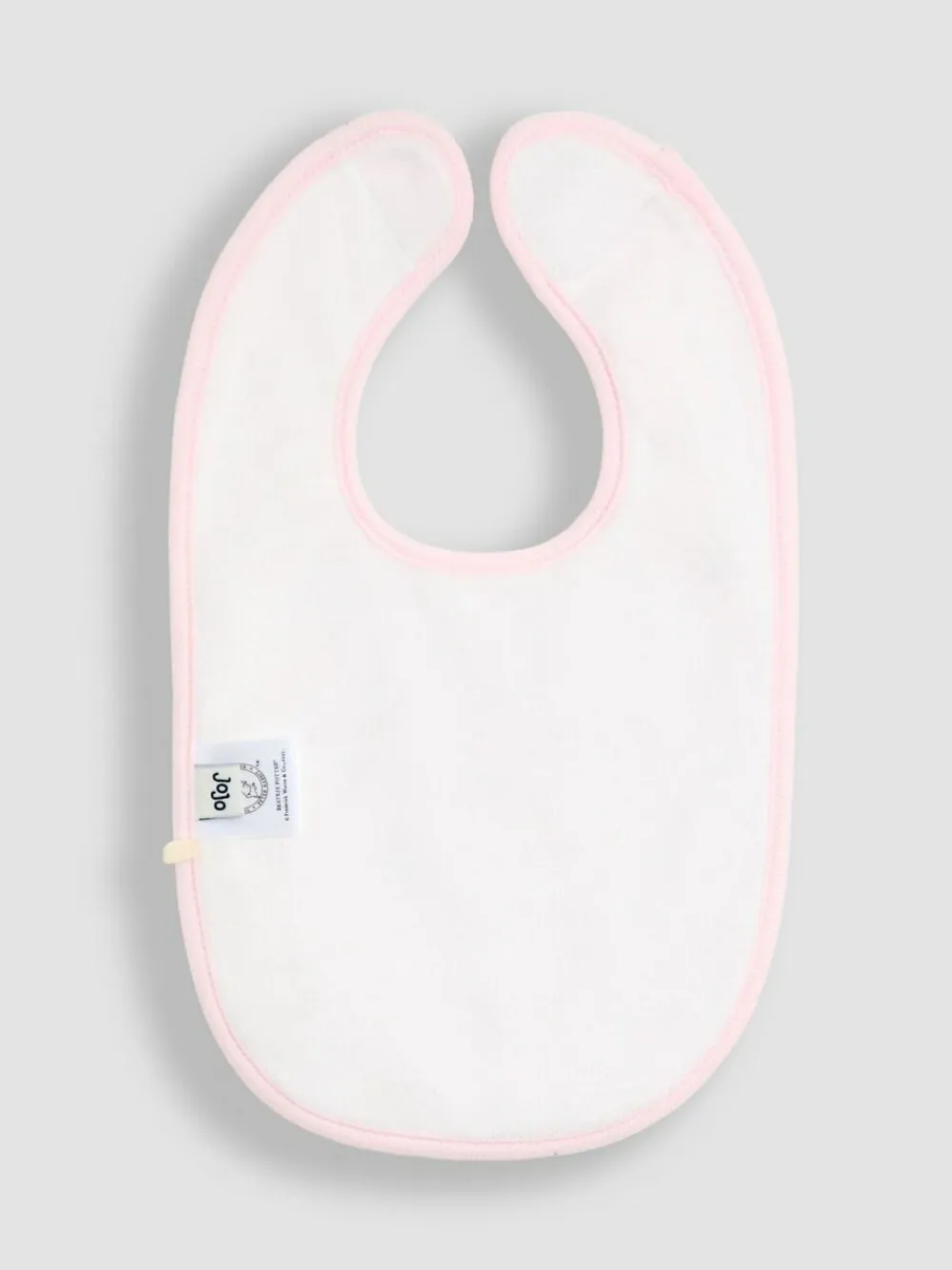 Jojo Maman Bébé Pink Ditsy Floral Flopsy 3-Pack Bibs