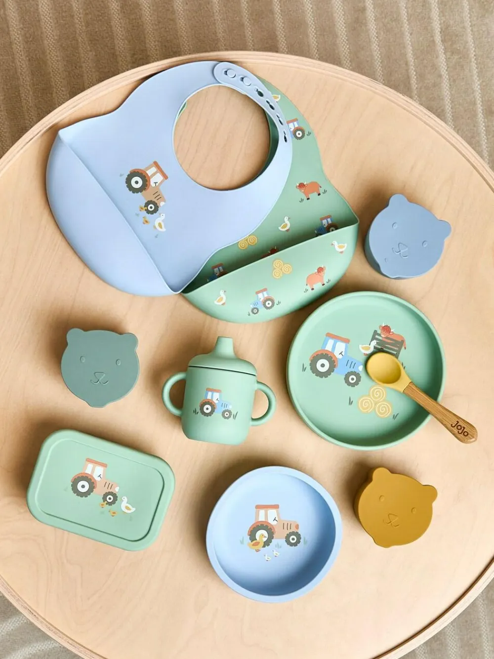 Jojo Maman Bébé Printed Silicone Mealtime Set^ Dinner Sets & Pasta Bowls