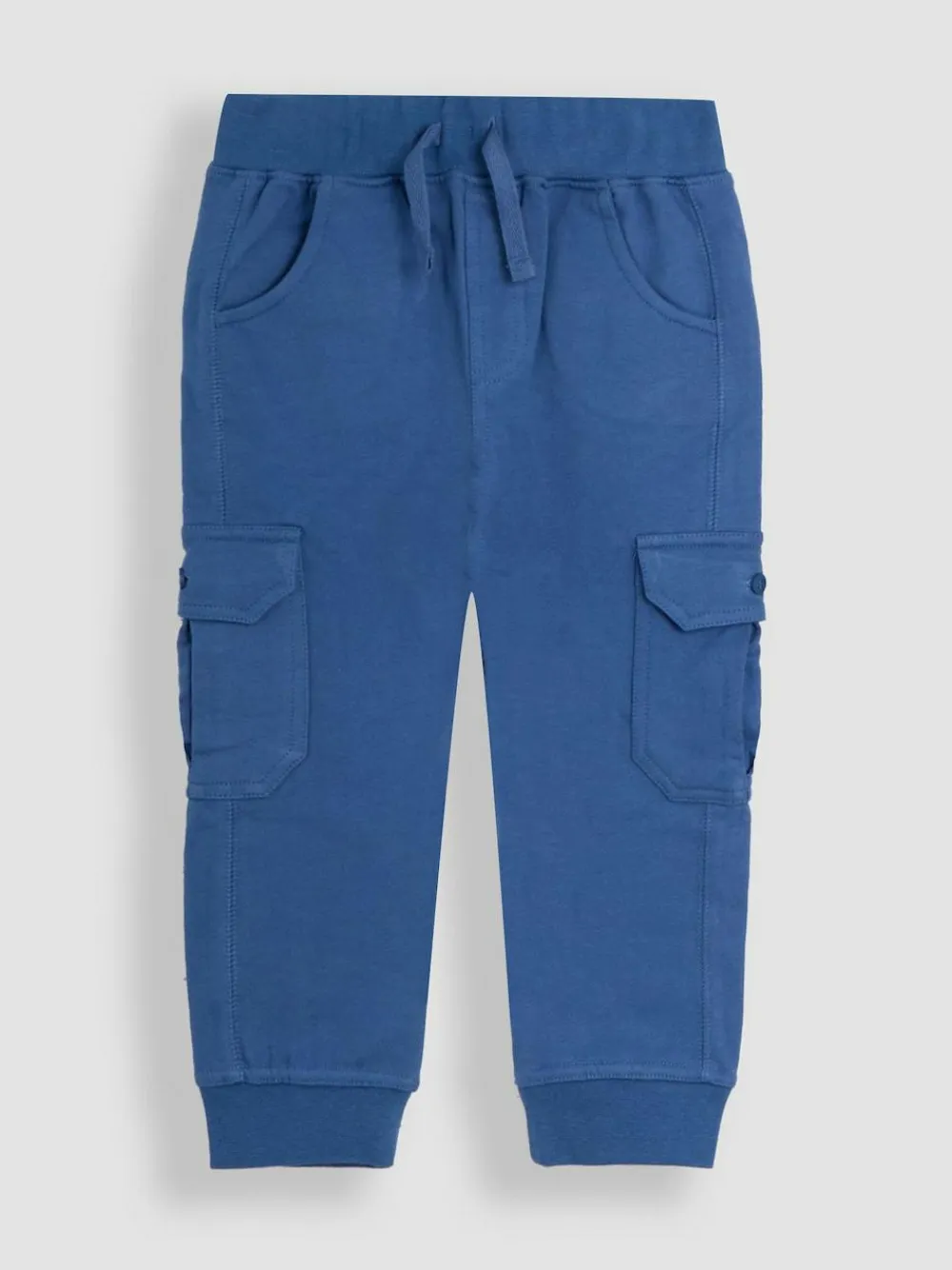 Online Jojo Maman Bébé Rust Orange & Royal Blue 2-Pack Cargo Joggers Rust Orange & Royal Blue