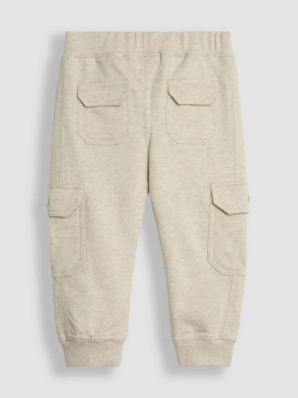 Hot Jojo Maman Bébé Tan Brown & Natural Marl 2-Pack Cargo Joggers Tan Brown & Natural Marl
