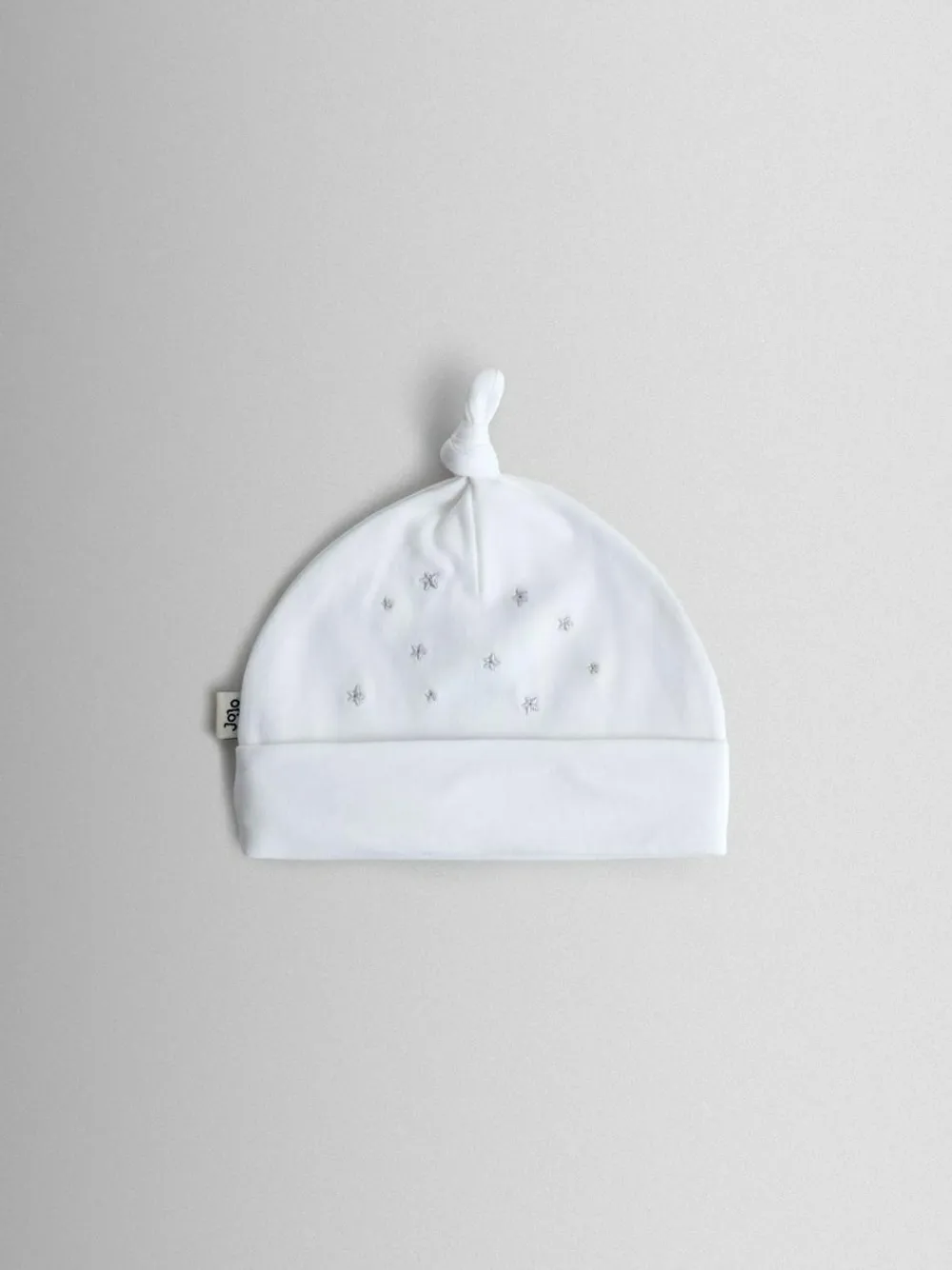 Jojo Maman Bébé White Born in 2026 Embroidered Hat^BOY Hats & Scratch Mitts|Newborn Accessories