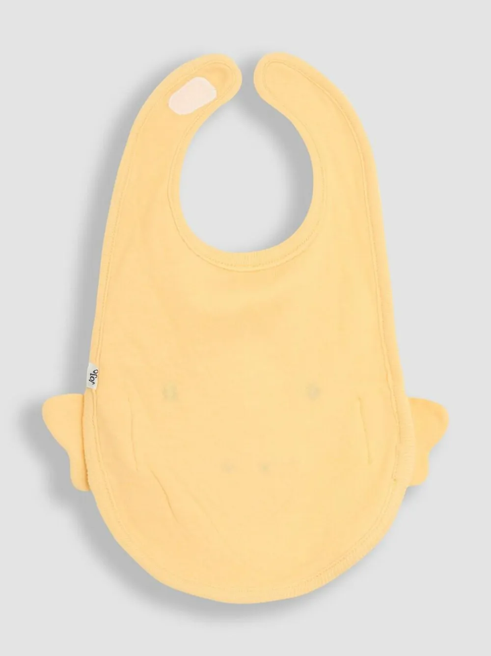 Jojo Maman Bébé Yellow Cotton Character Baby Bib^ Bibs