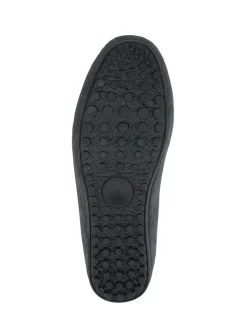 Hot Jones Bootmaker Zap Leather Mule Slippers Grey