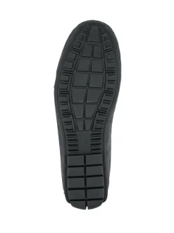 Best Jones Bootmaker Zeke Leather Full Slippers Grey