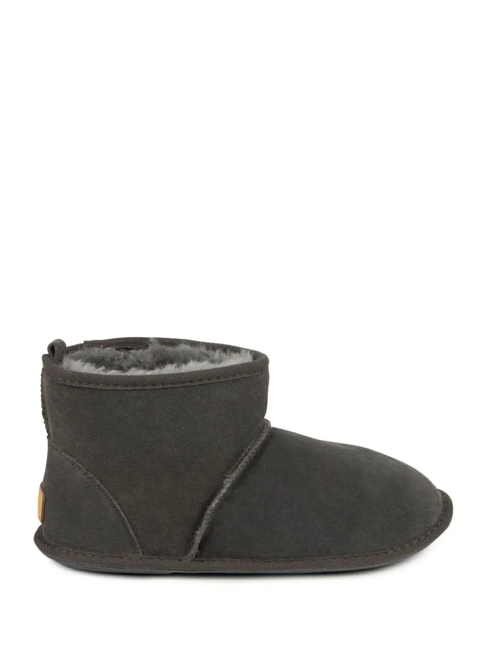 Sale Just Sheepskin Mens Chester Winter Slippers Grey