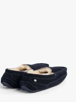 Sale Just Sheepskin Mens Harry Sheepskin Slipper Blue