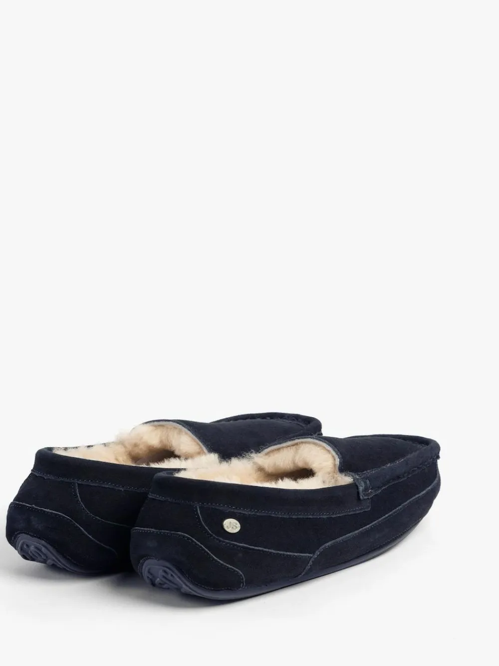 Sale Just Sheepskin Mens Harry Sheepskin Slipper Blue