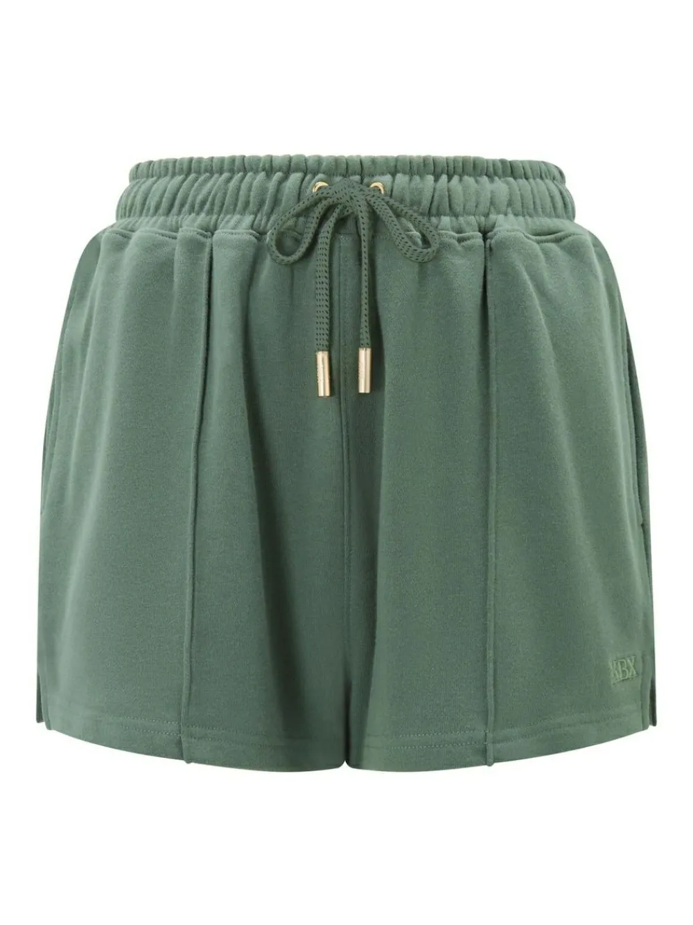 New KBX White Jessica Shorts Green