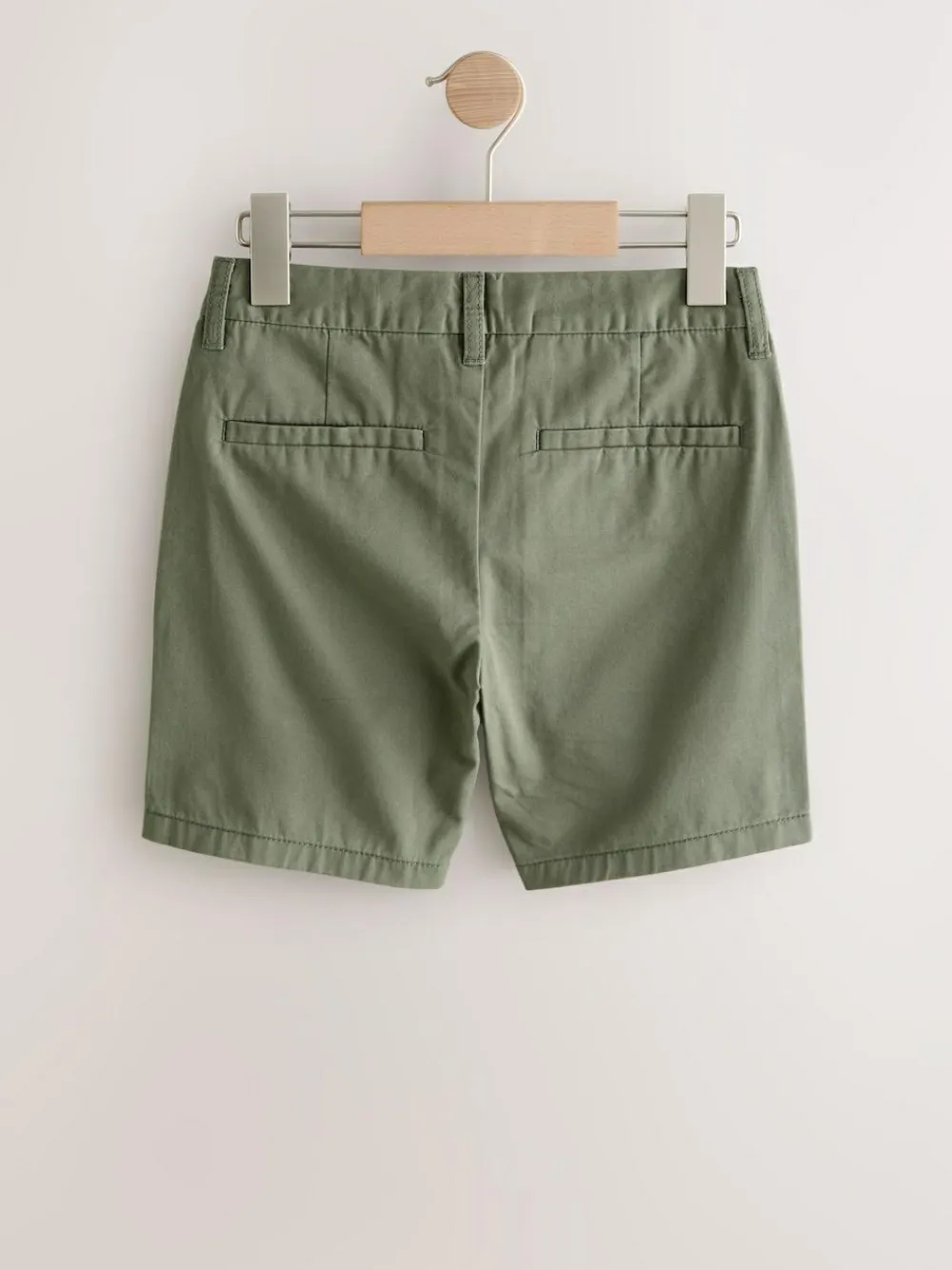Online Next Regular Fit Chino Shorts (3-16yrs) Khaki Green