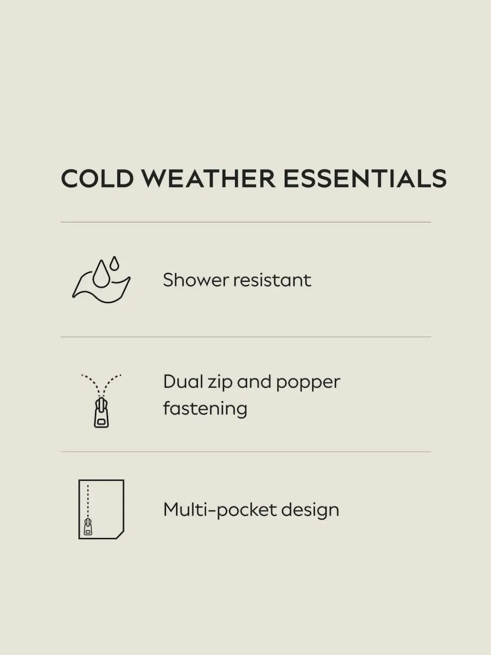Hot Next Khaki Green Shower Resistant Padded Hooded Longline Coat