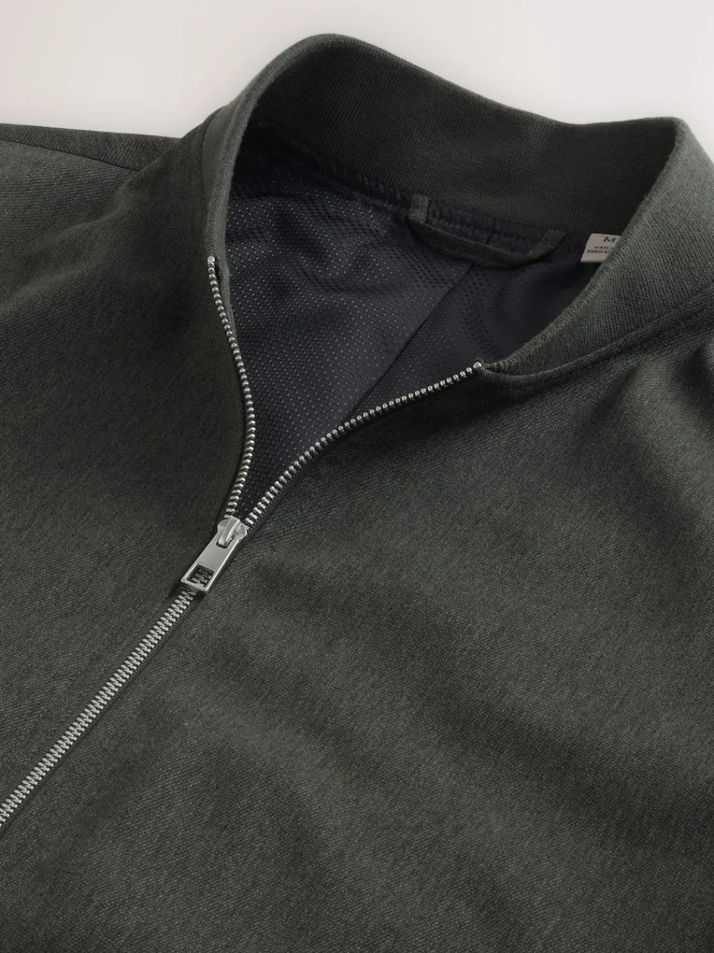 Next Khaki Green Smart Bomber Jacket^ Blazers & Formal Jackets