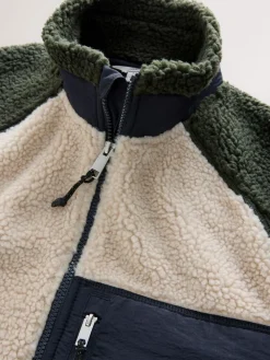 Next Colourblock Zip Through Funnel Fleece^ Sweatshirts & Hoodies|Sweatshirts & Hoodies