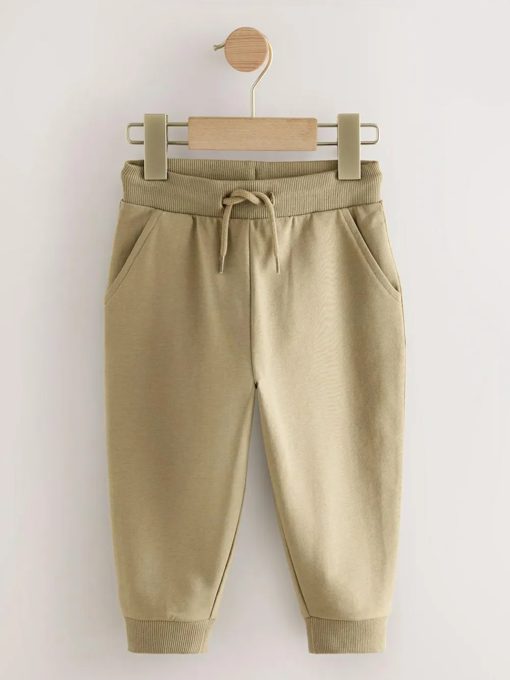 Outlet Next Regular Fit Joggers 5 Pack (3mths-7yrs) Khaki/Grey/Blue