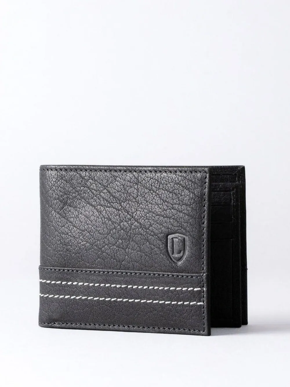 Lakeland Leather Black Keswick Leather Wallet^ Wallets