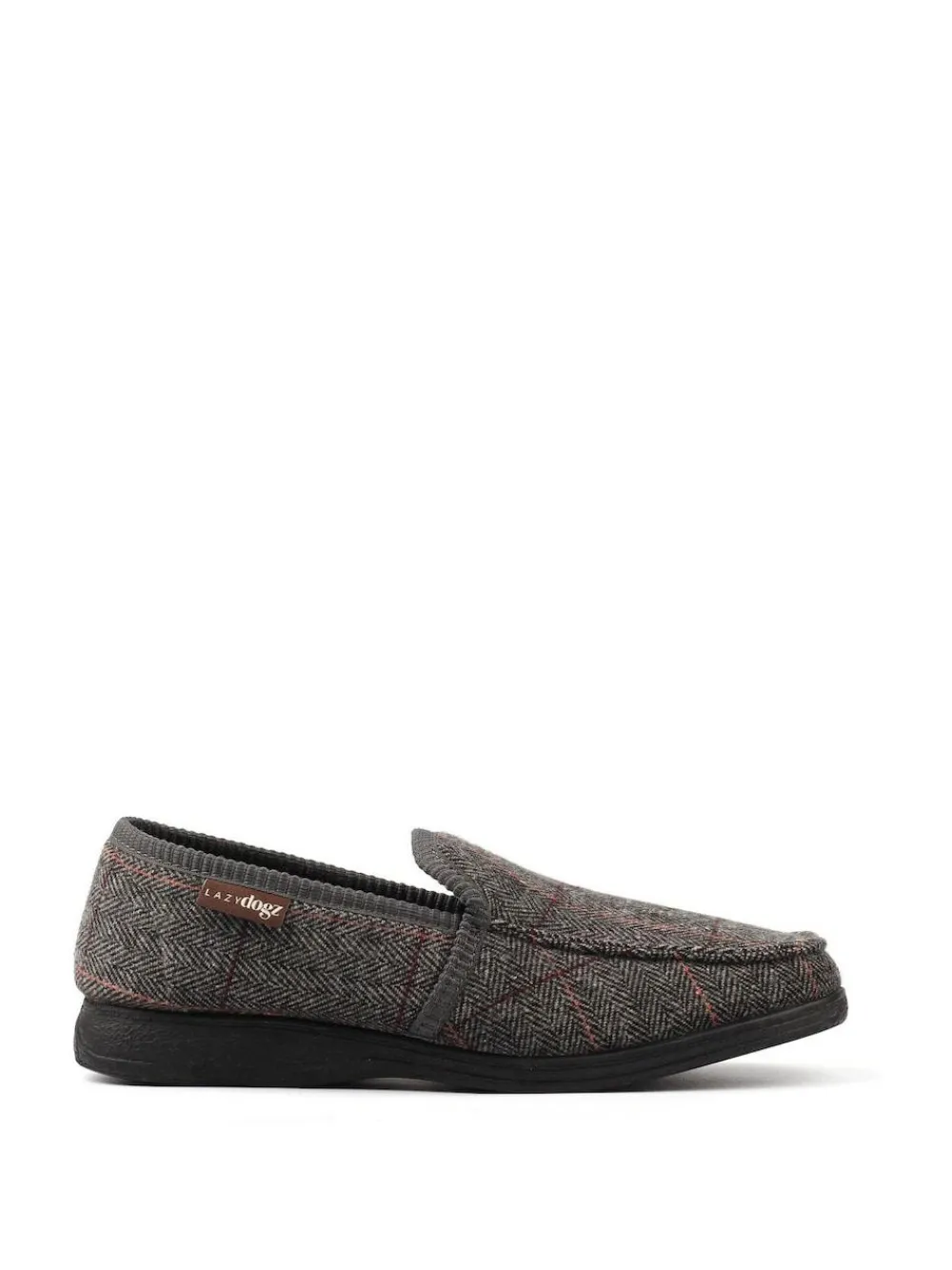 Online Lazy Dogz Blue Eisenhower II Full Slippers Grey