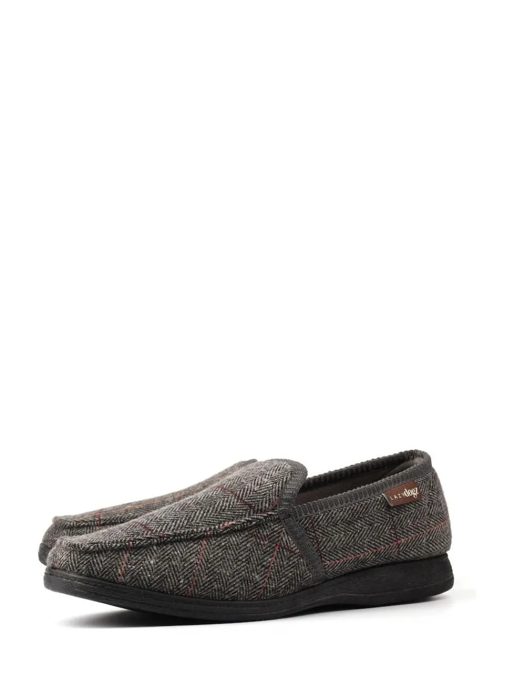Online Lazy Dogz Blue Eisenhower II Full Slippers Grey