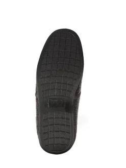 Online Lazy Dogz Blue Eisenhower II Full Slippers Grey