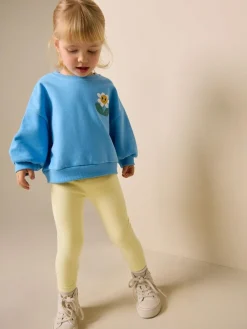 Next Lemon Yellow Jersey Leggings (3mths-7yrs)^ Pants & Leggings|Pants & Leggings