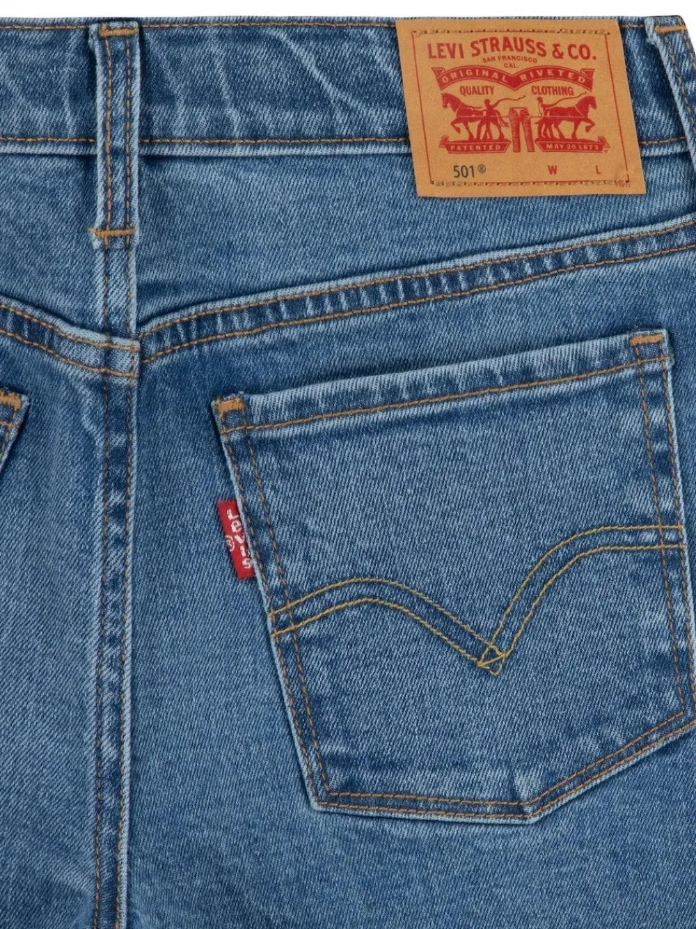 Hot Levi's ® Blue Original 501® Denim Jeans