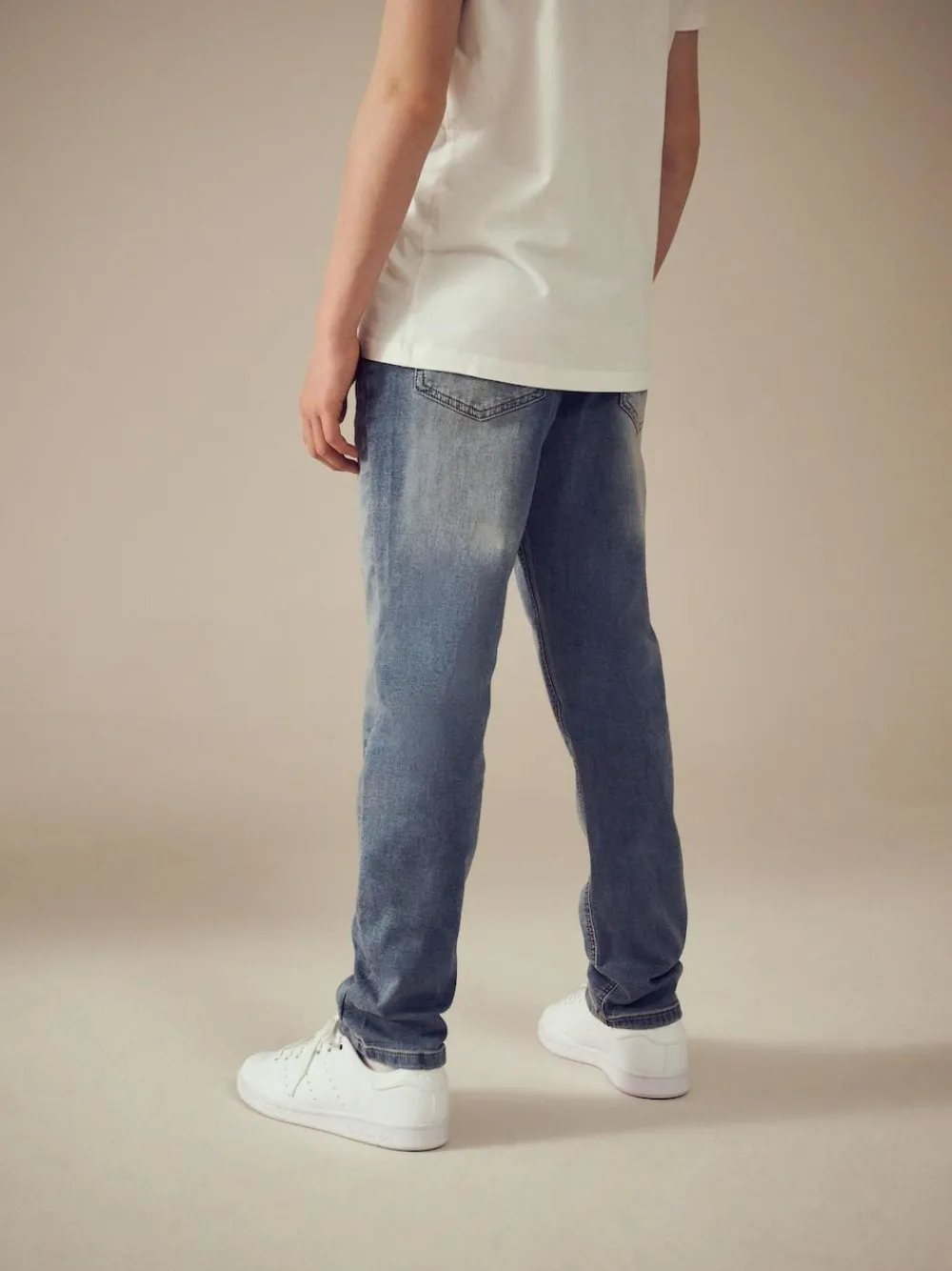 Next Regular Fit Stretch Elasticated Waist Jeans (3-16yrs)^BOY Jeans|Jeans