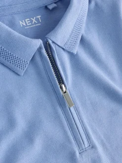 Clearance Next Short Sleeve Polo Shirt and Shorts Set (3-16yrs) Light Blue
