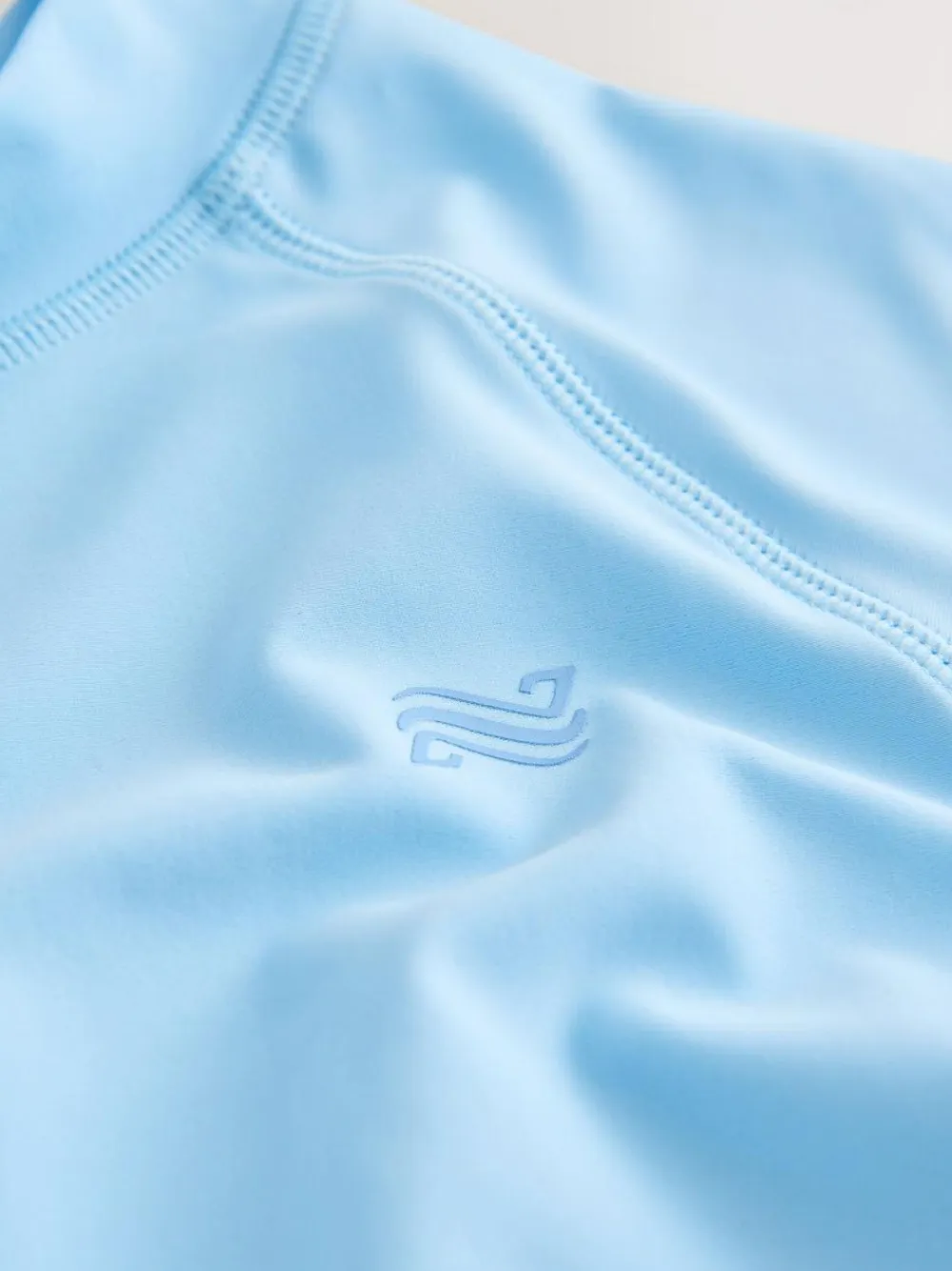 Online Next Light Blue Short Sleeve Rash Vest (1.5-16yrs)