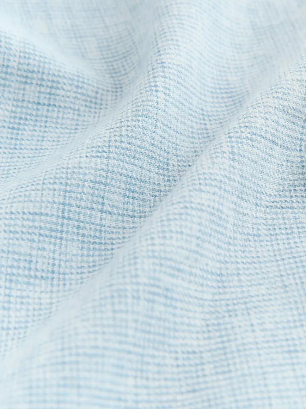 Next Standard Collar Cotton Linen Blend Long Sleeve Shirt^ Shirts