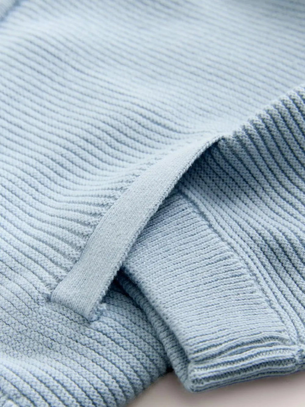 Discount Next Light Blue Zip Through Cardigan (3mths-7yrs)