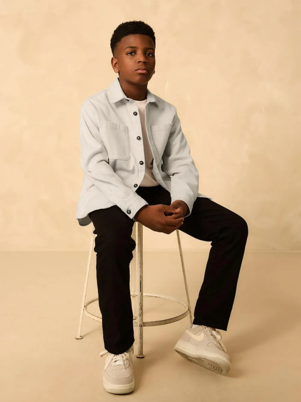 Next Brushed Overshirt (3-16yrs)^BOY Shirts